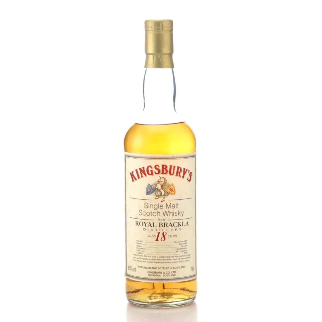 Royal Brackla 1979 Kingsbury 18 Year Old