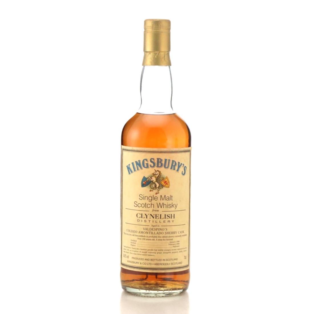 Clynelish 1990 Kingsburys 10 Year Old