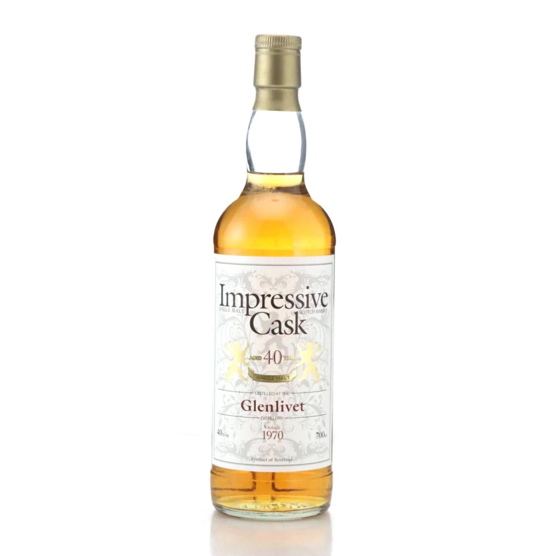 Glenlivet 1970 Impressive Cask 40