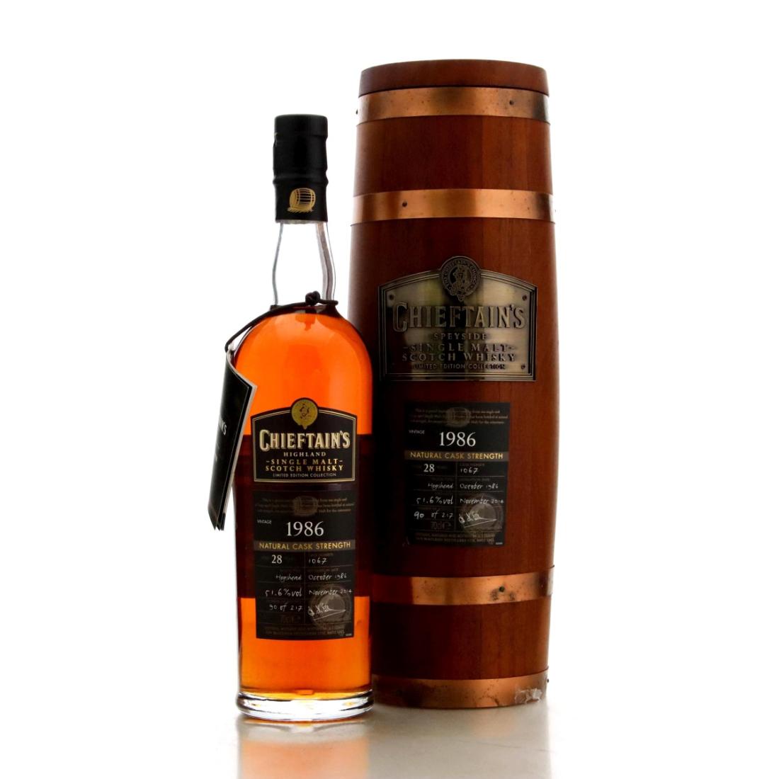 Highland 1986 Chieftains 28 Year Old Single Cask