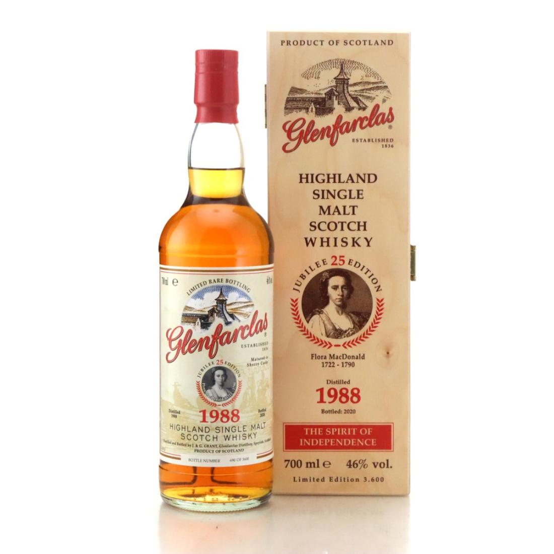 Glenfarclas 1988 The Famous Scots Jubilee Edition No25 Flora MacDonald