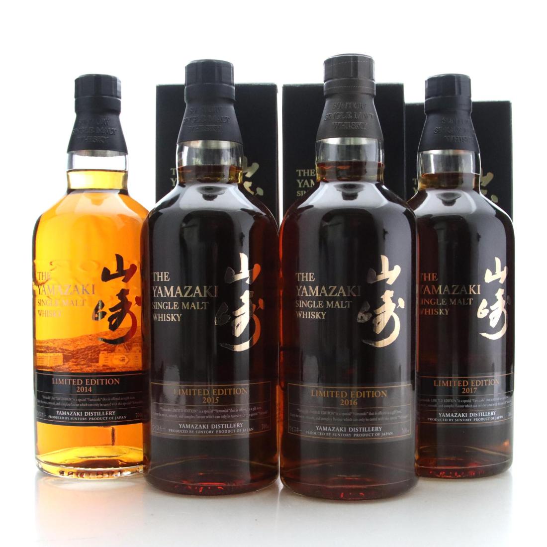 Yamazaki Limited Edition 2014 - 2017 Collection