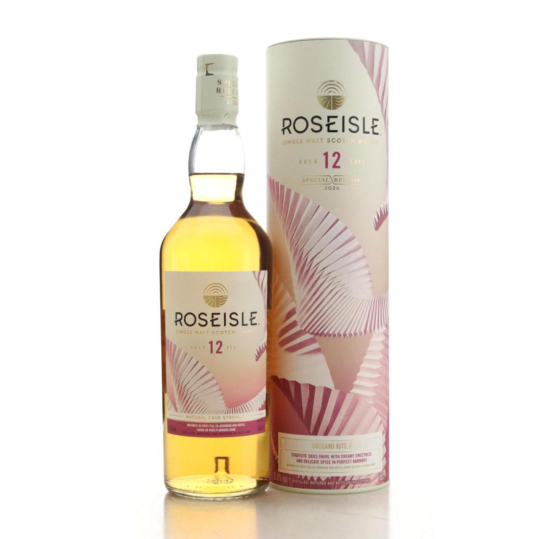 Roseisle 12 Year Old Natural Cask Strength Origami Kite II