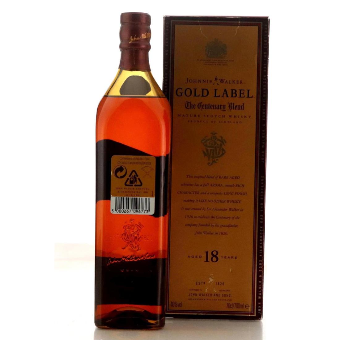 Johnnie Walker Gold Label 18 Year Old / Centenary Blend | Whisky Auctioneer