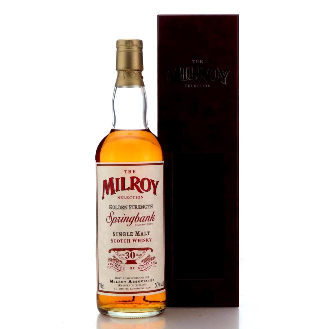 Springbank The Milroy Selection 30 Golden Strength