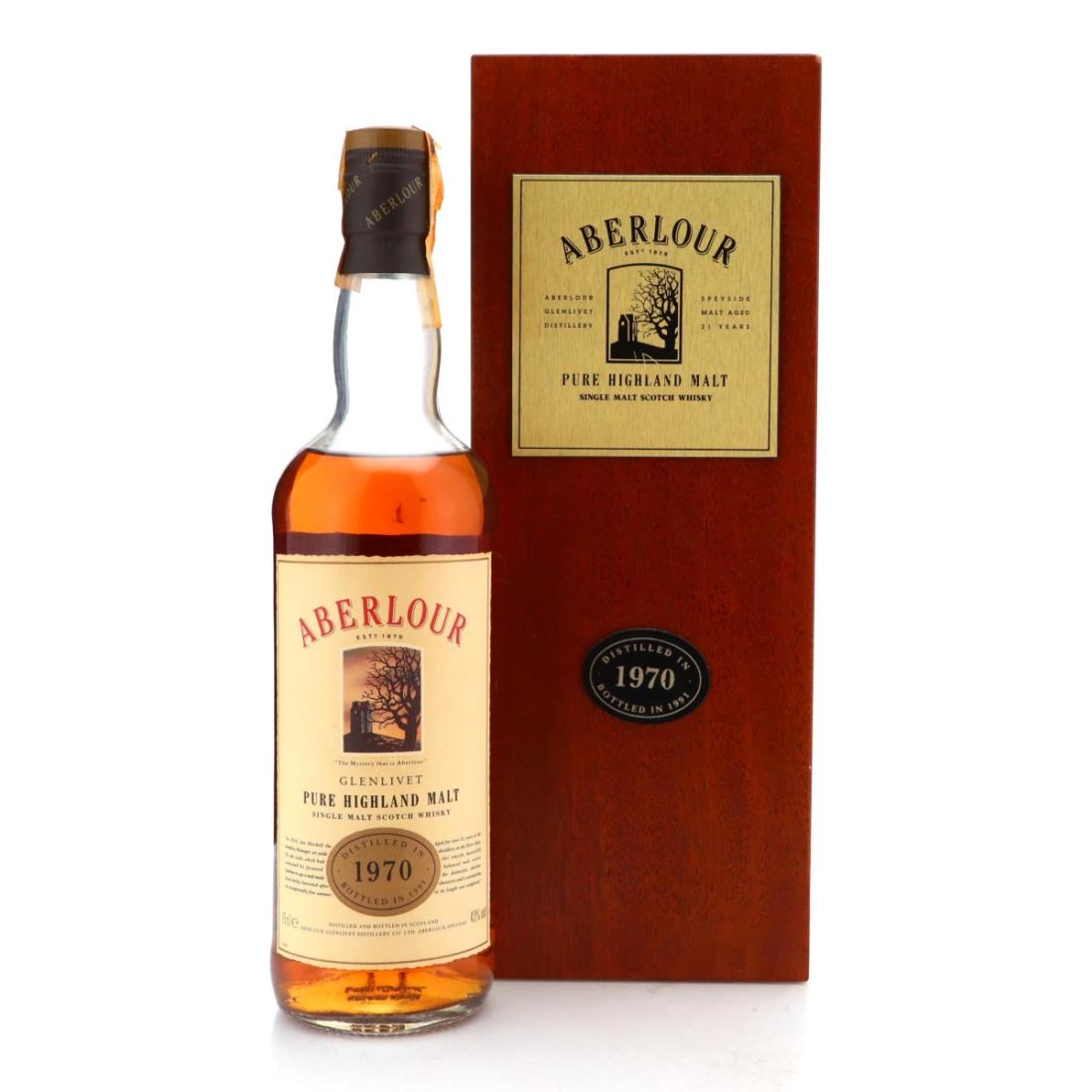 ABERLOUR 1970 21 YEAR OLD 75CL