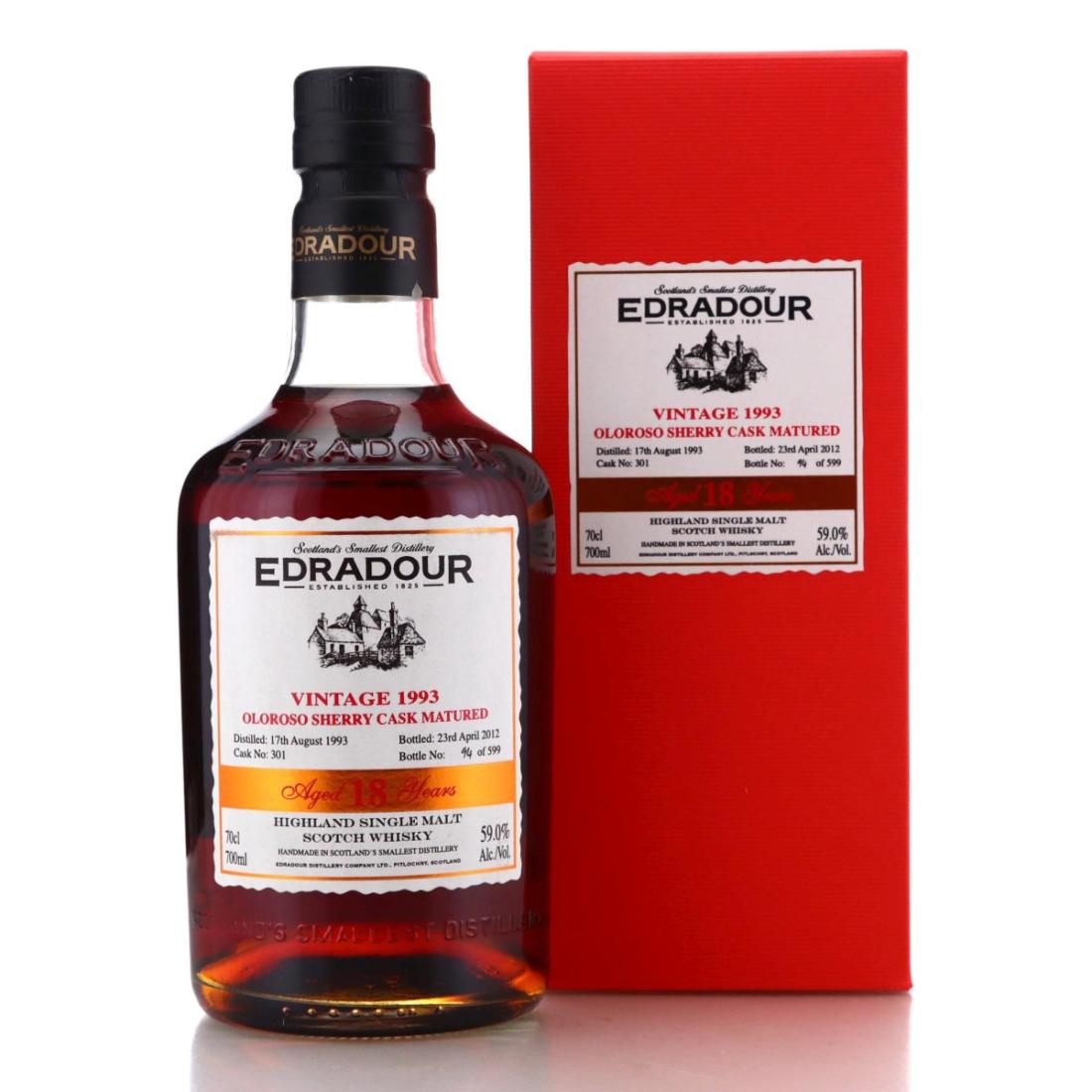 Edradour 1993 Oloroso Sherry Cask Matured 18