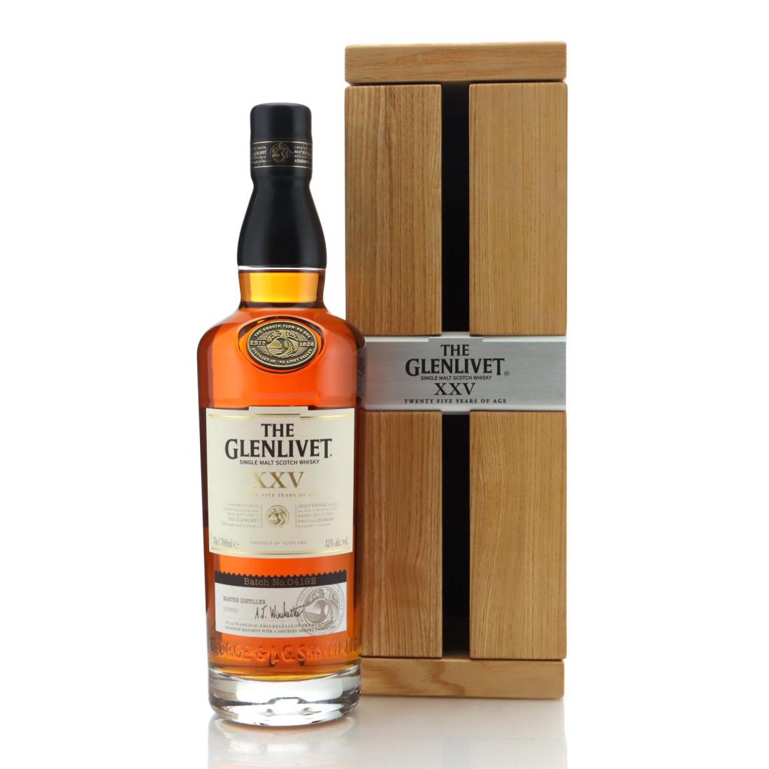 Glenlivet Xxv 25 Batch No 0419e