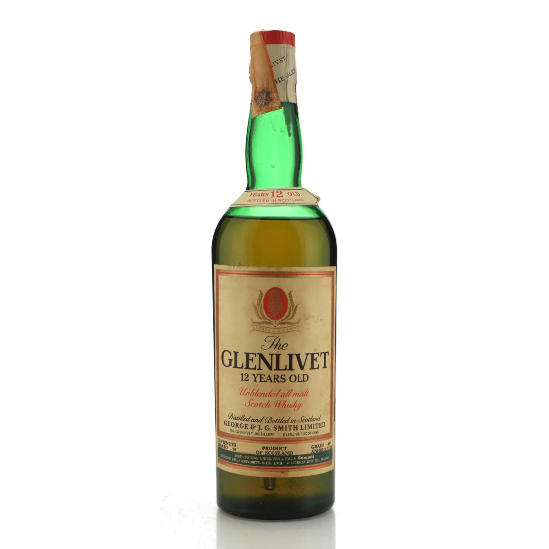 Glenlivet 12 Year Old