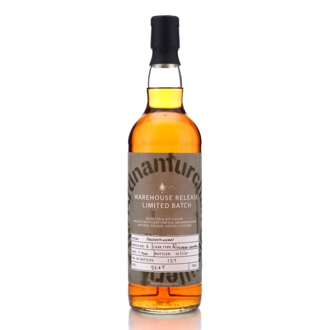 Ardnamurchan Warehouse Release 1 Spirit Batch No 6
