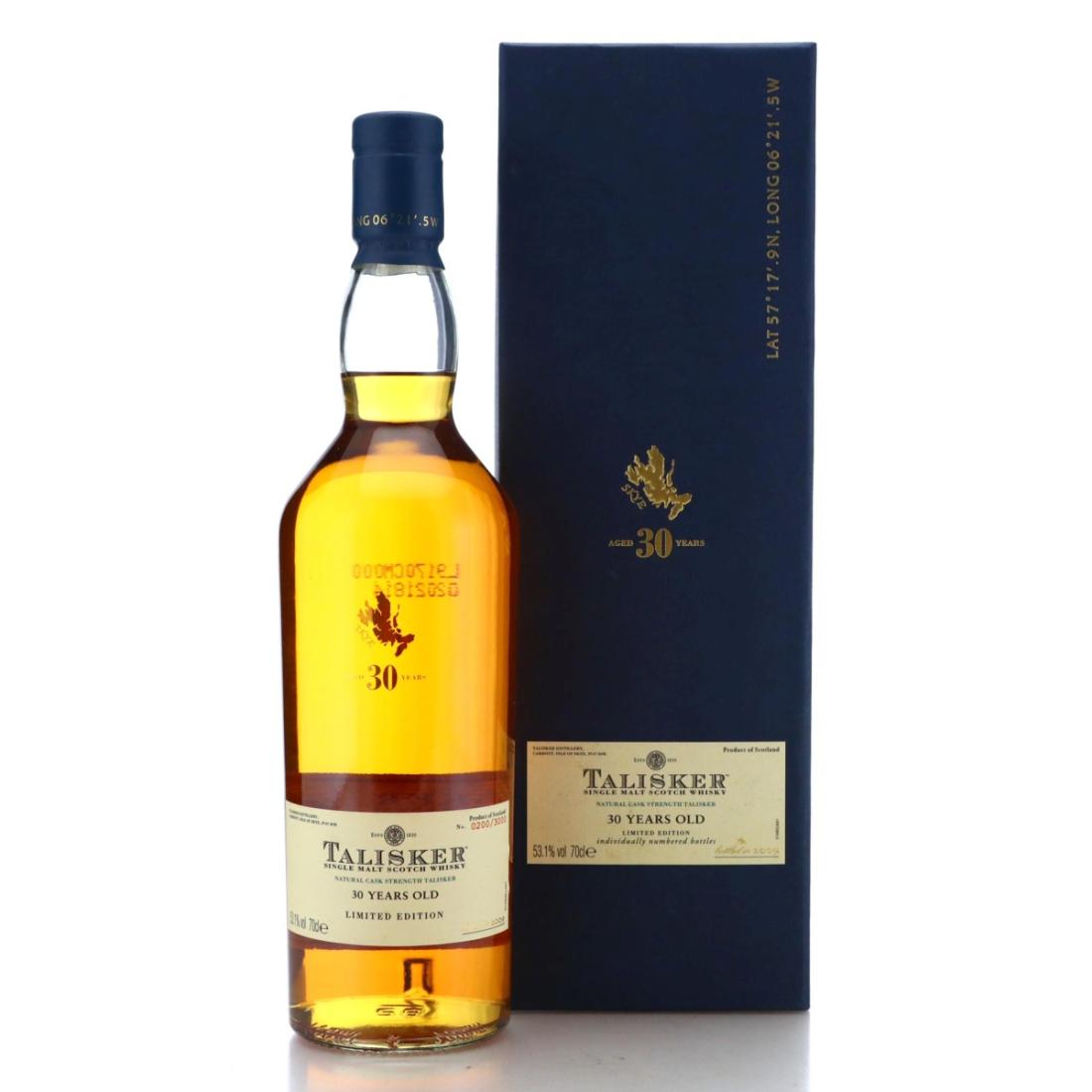 Talisker 30 Year Old Natural Cask Strength