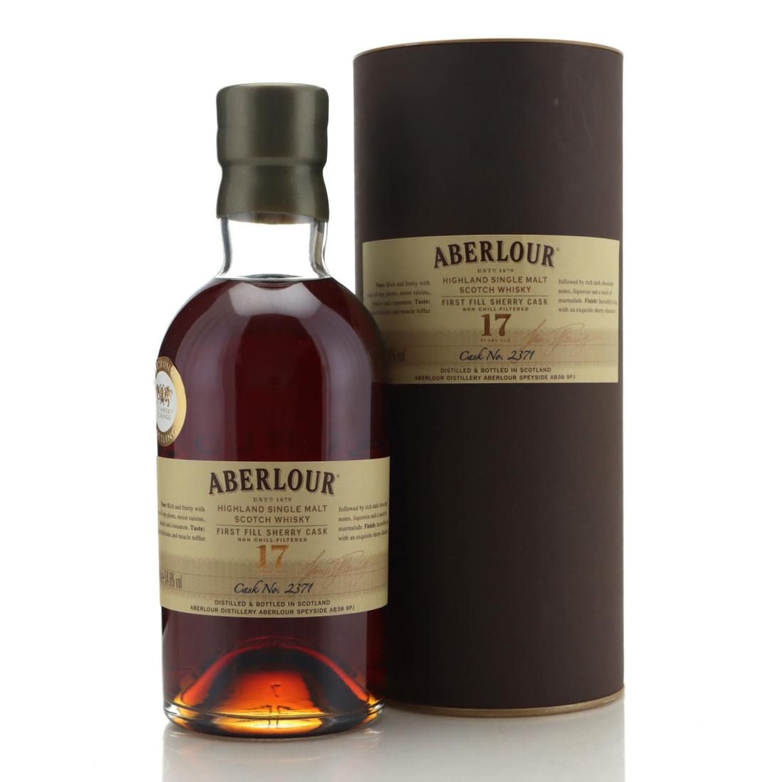 Aberlour First Fill Sherry Cask 17