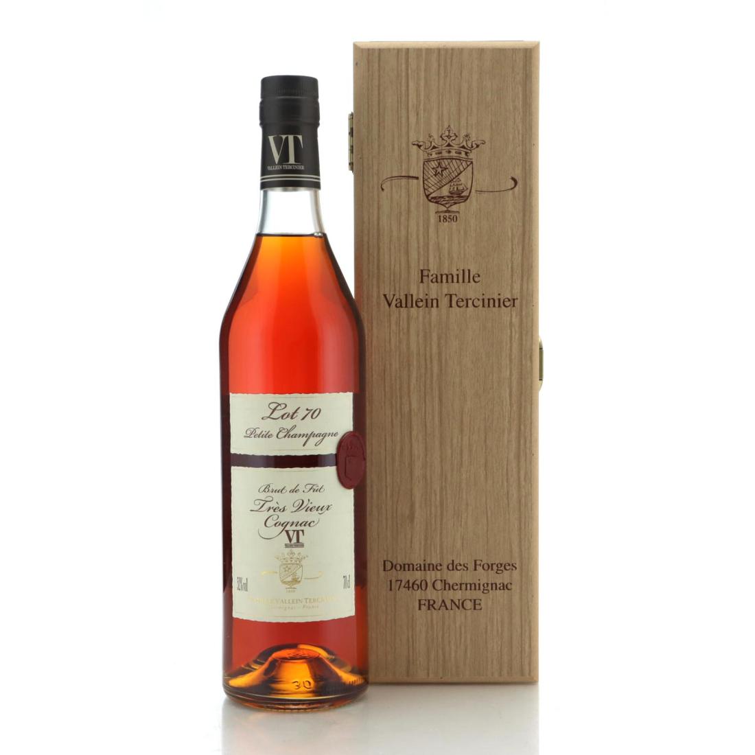 Famille ValleinTercinier Lot 70 Brut de Fut Petite Champagne Cognac