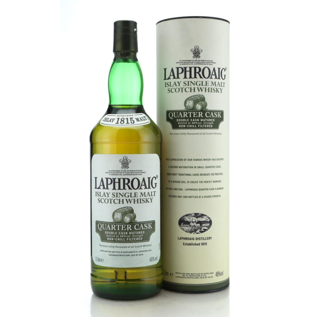 Laphroaig Quarter Cask Double Cask Matured Litre