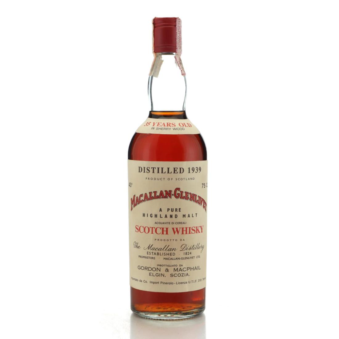 Macallan 1939 35 Year Old