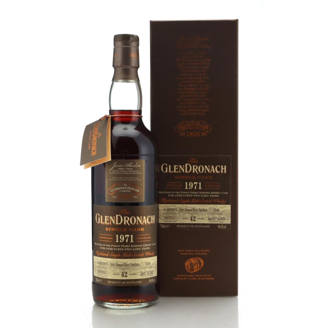 Glendronach 1971 Single Cask 42 Year Old