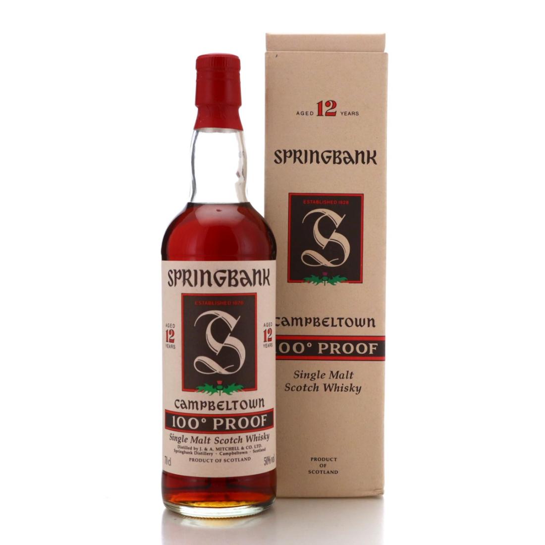 Springbank 12 100 Proof Green Thistle