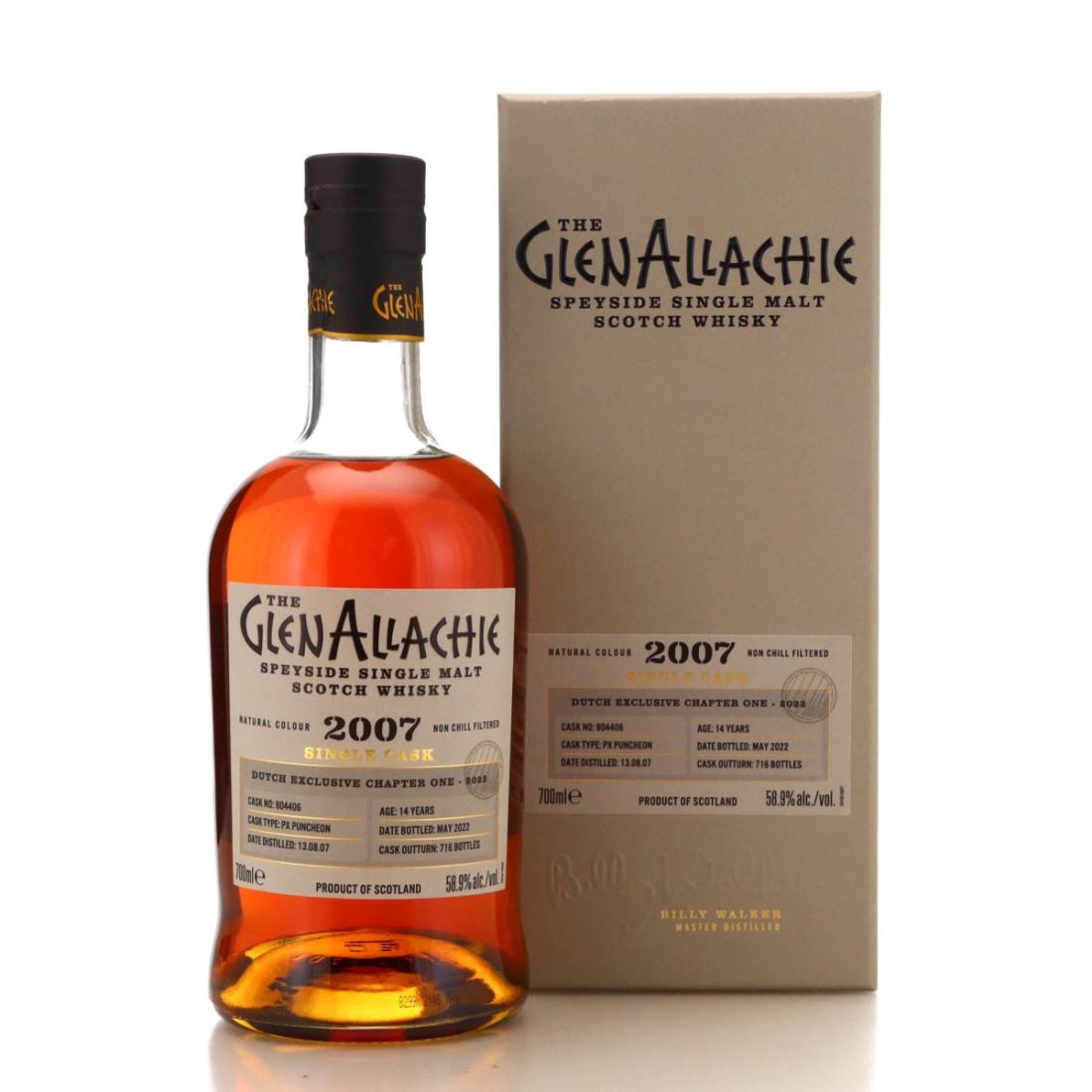 Glenallachie 2007 Single Cask 14 Dutch Exclusive Chapter One