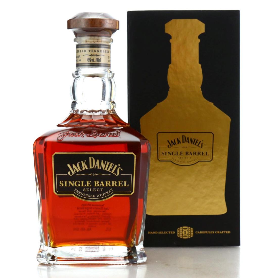 Jack Daniel's Single Barrel Select, New Charred American Oak Cask, Cask #Spanish Squire Barrel No. 1, 2014, 45% whisky bottle