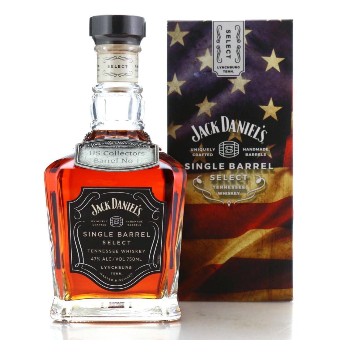 Jack Daniel's Single Barrel Select, Cask #BCLDB, 47% whisky bottle