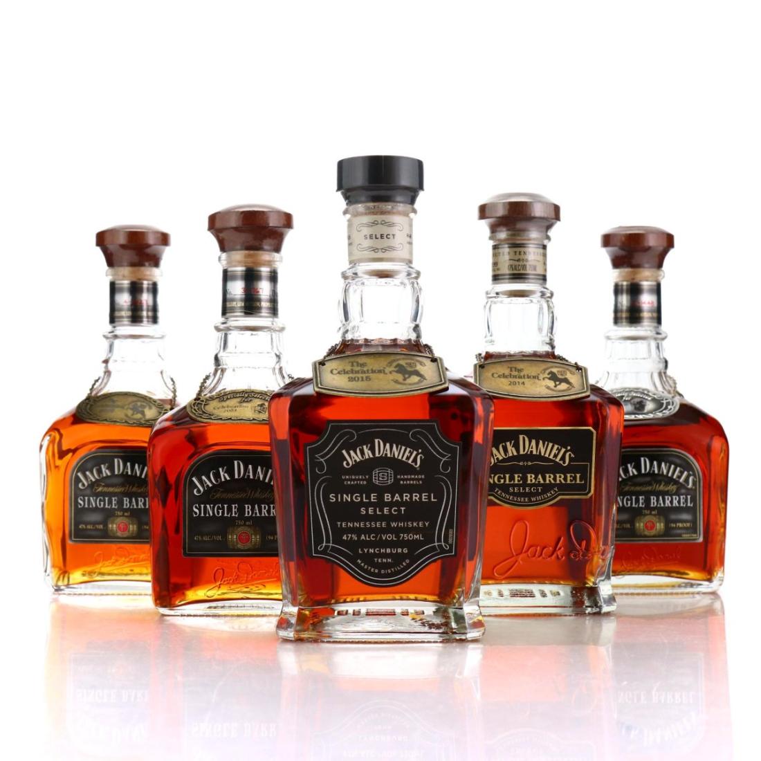 Jack Daniels Single Barrel Celebration X 5