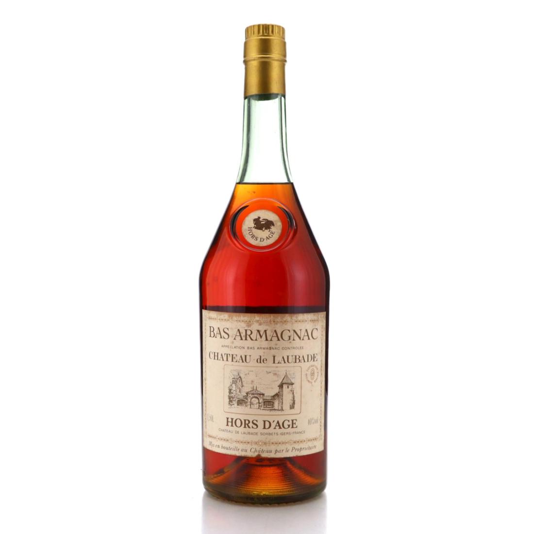 未開栓 古酒】【キャップ破損有り】BAS ARMAGNAC CHATEAU DE LAUBADE