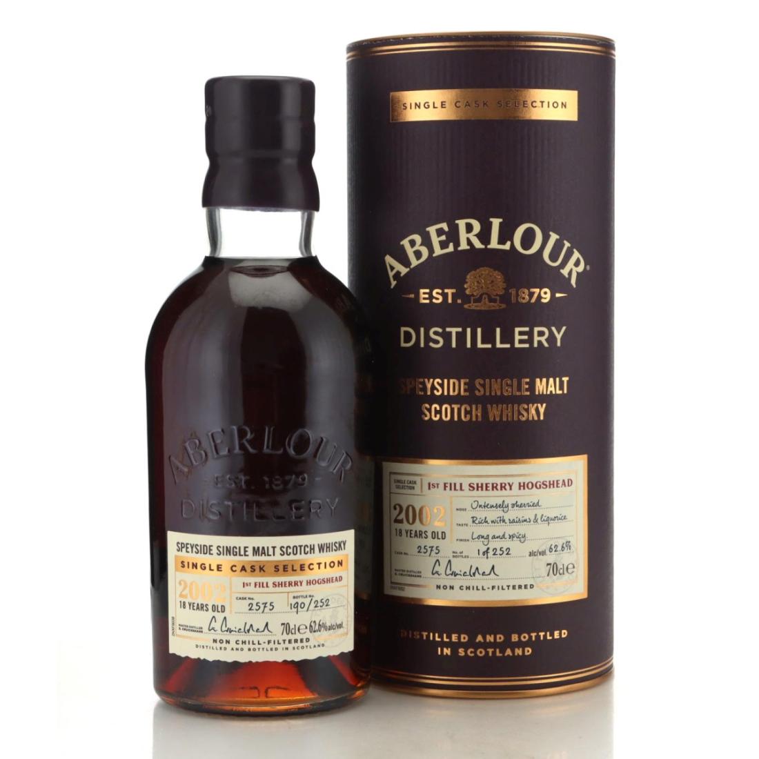 Aberlour 2002 Single Cask Selection 18