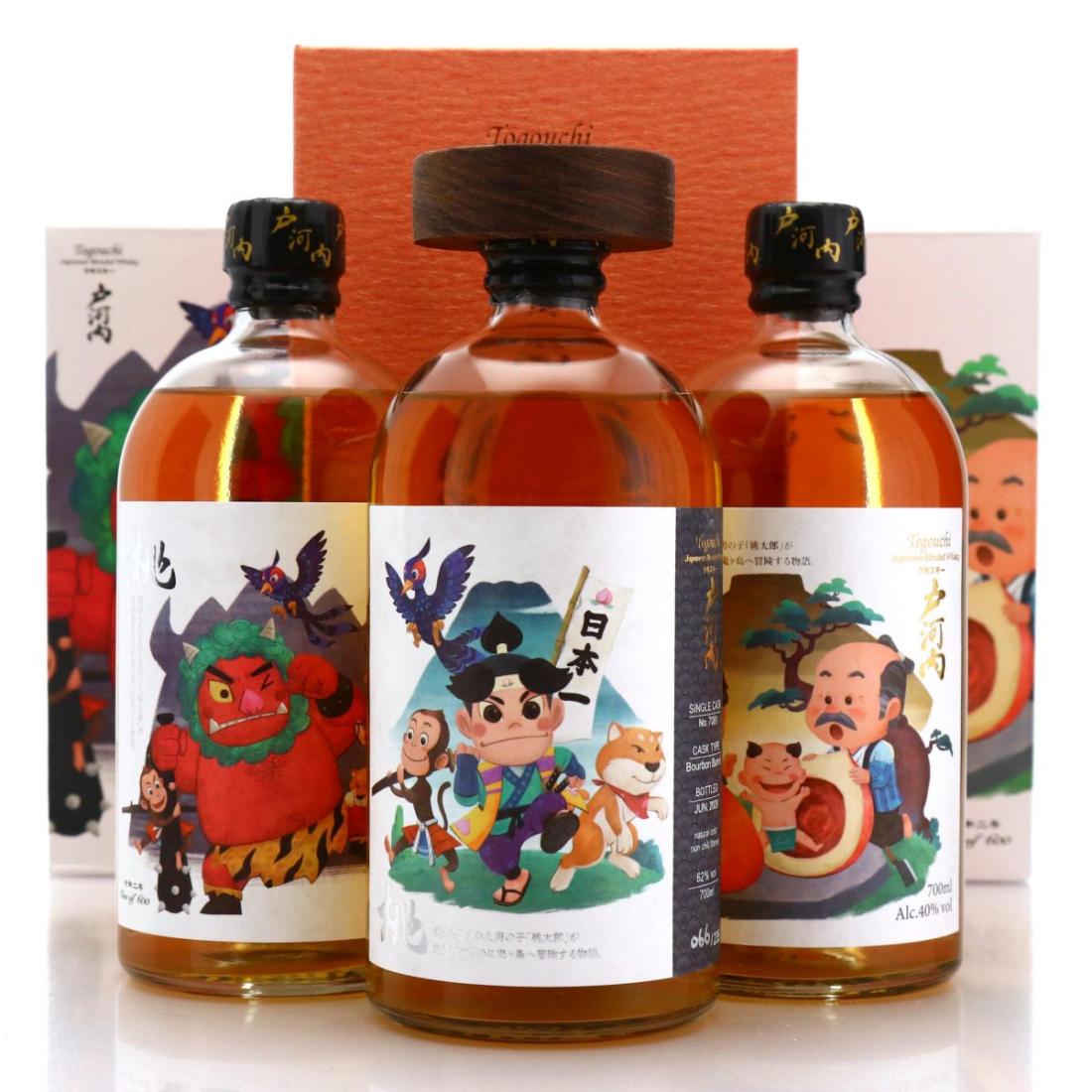 Togouchi Momotaro Limited Edition Set 3 X 70cl