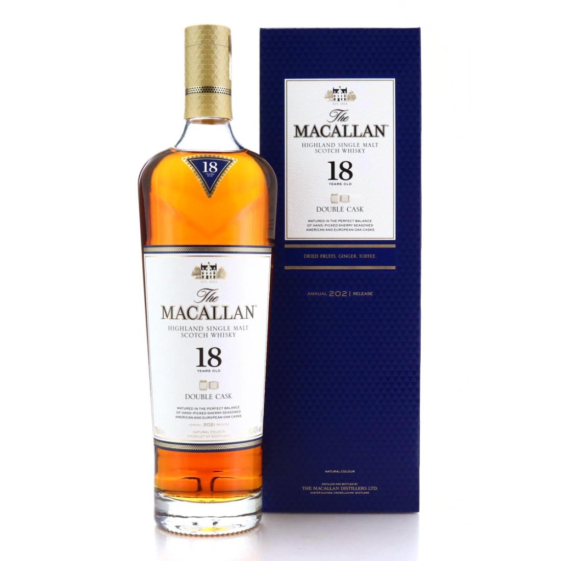 Macallan 18 Double Cask Annual 2021 Release