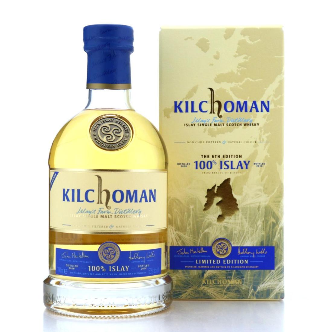 Kilchoman 2010 100 Islay The 6th Edition