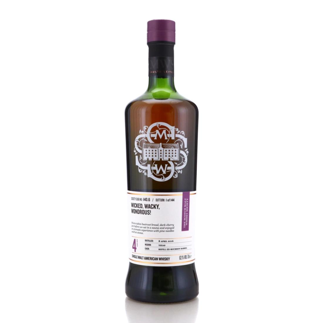 Balcones 2016 SMWS 4 Year Old 1406