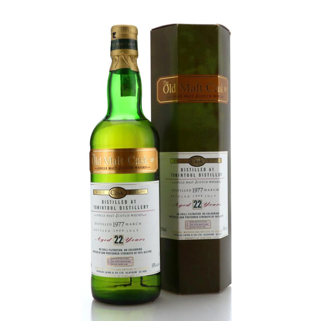 Tomintoul 1977 The Old Malt Cask 22 Year Old