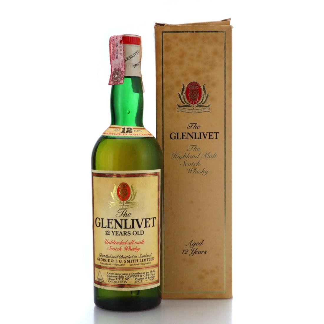 Glenlivet 12 Year Old