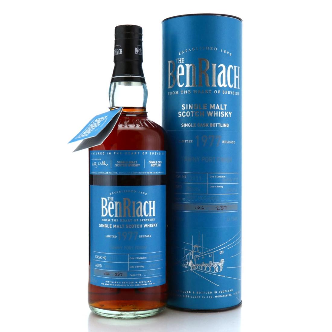 Benriach 1977 Limited Release 38 Year Old