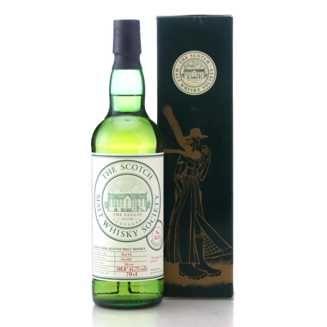 Caol Ila 1993 SMWS 10 Year Old 5373 Barbeque on a trawler