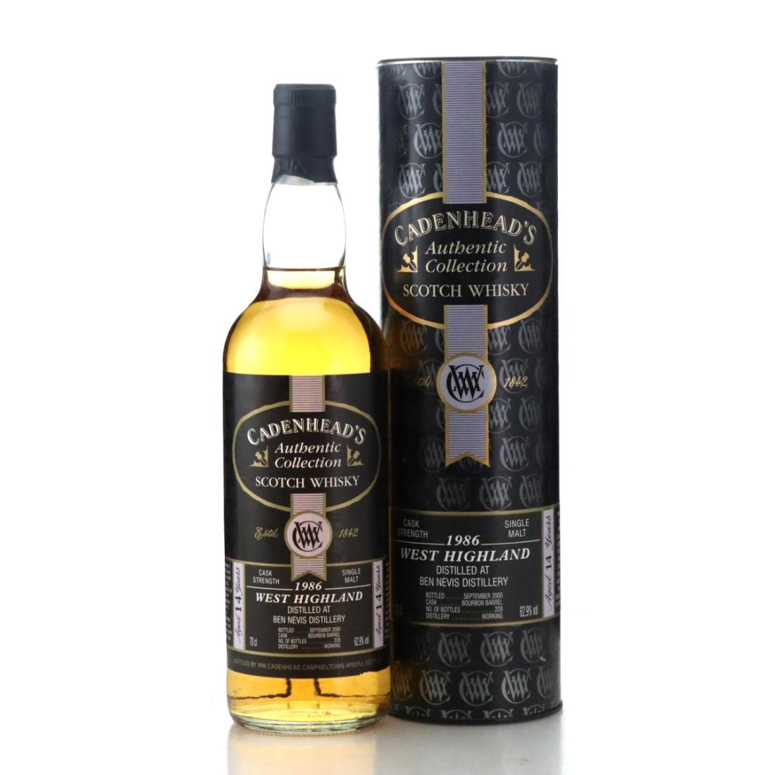 Ben Nevis 1986 Cadenheads Authentic Collection 14 Year Old