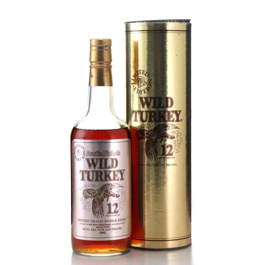 Wild Turkey 12 Year Old 101 Proof Limited Edition 1989