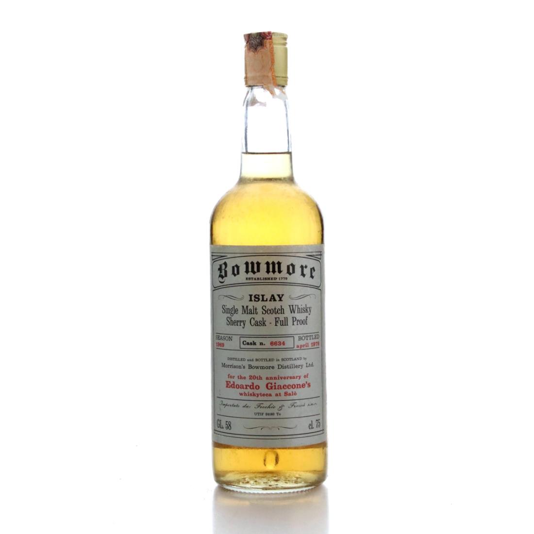 Bowmore 1969 Sherry Cask Full Proof