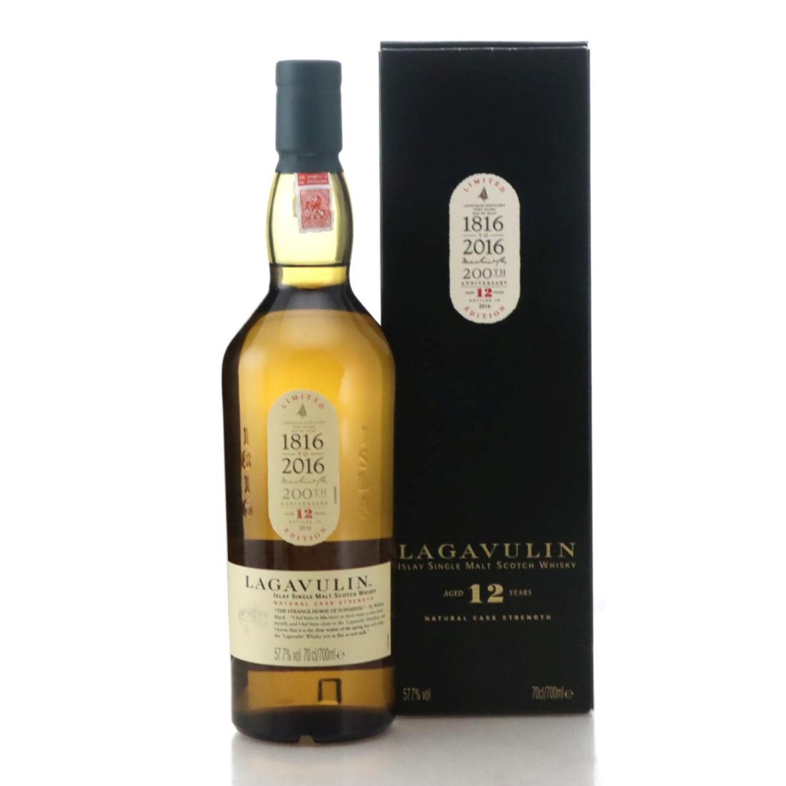 Lagavulin 12 Year Old Natural Cask Strength 200th Anniversary