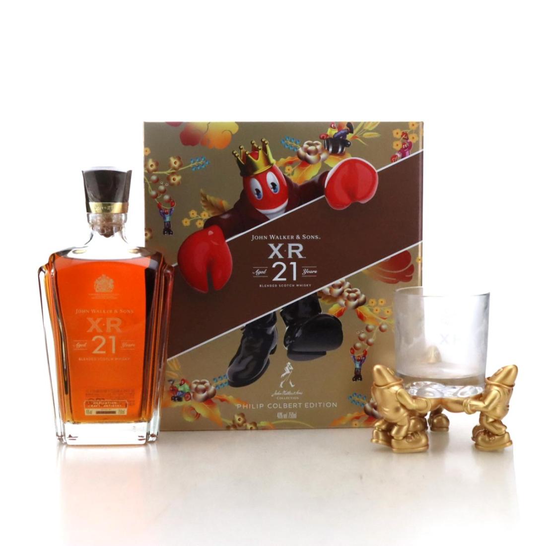 Johnnie Walker XR 21 Year Old Gift Pack 75cl Taiwan Philip Colbert