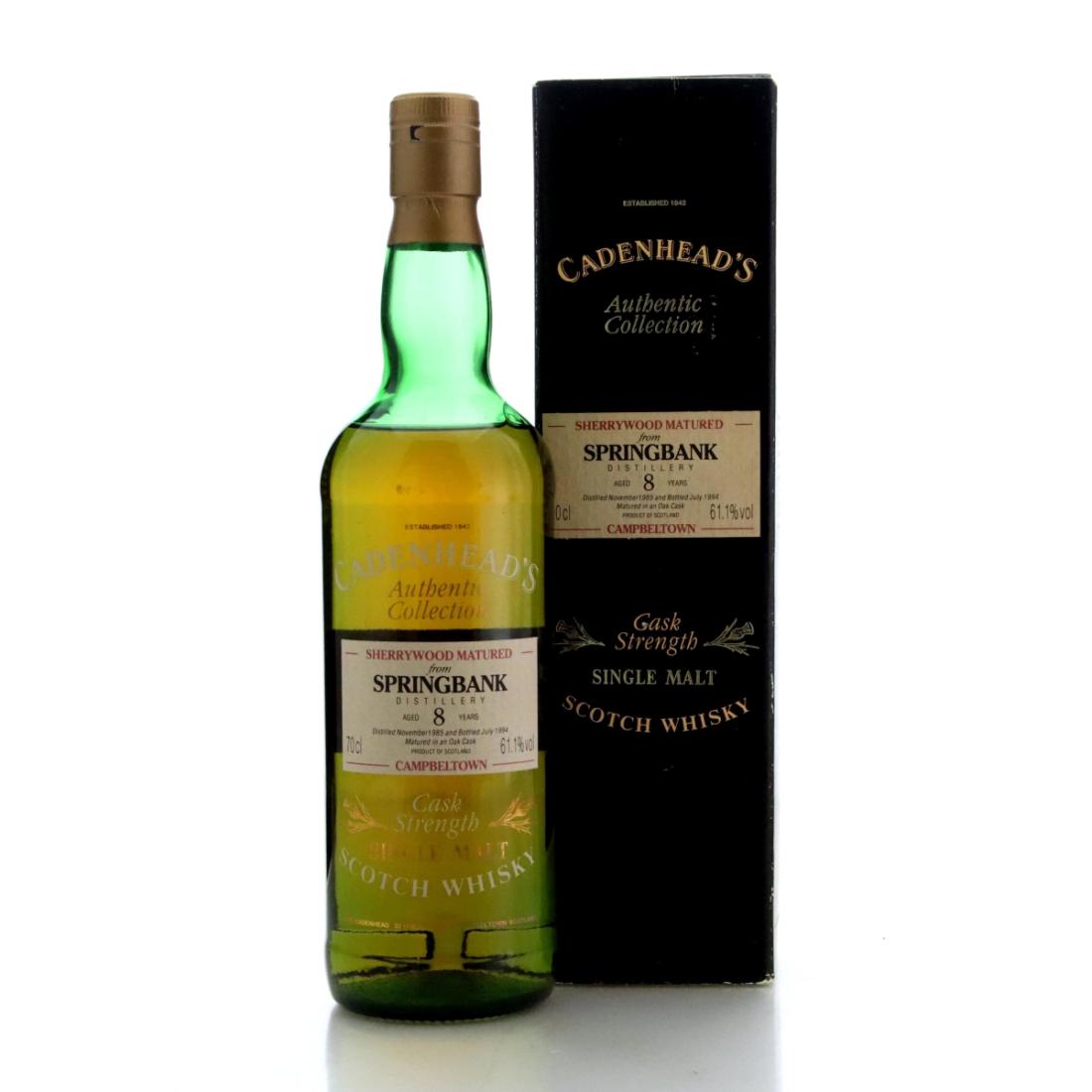 Springbank 1985 Cadenheads 8 Sherry Wood
