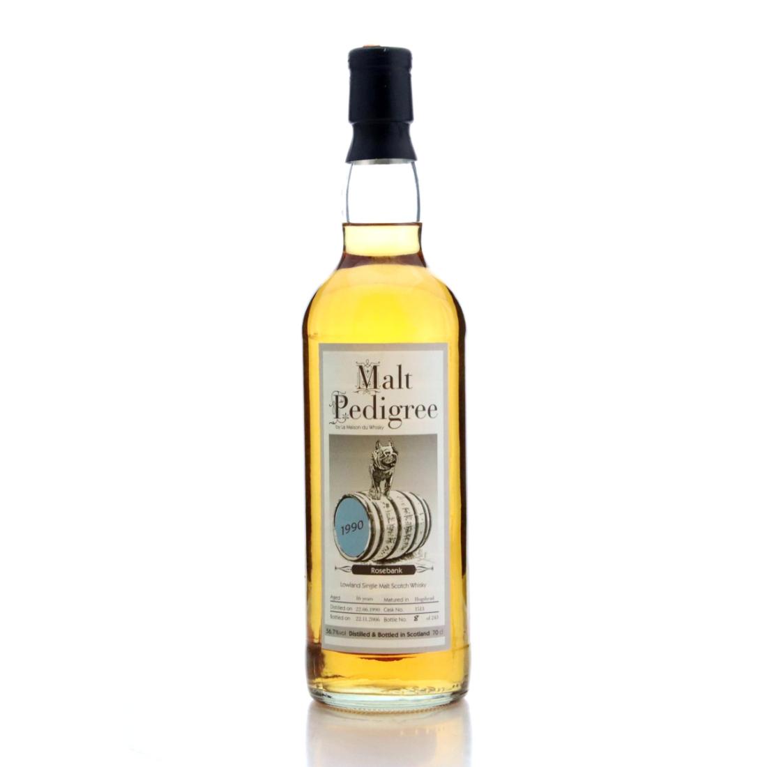 Rosebank 1990 Malt Pedigree 16 Year Old