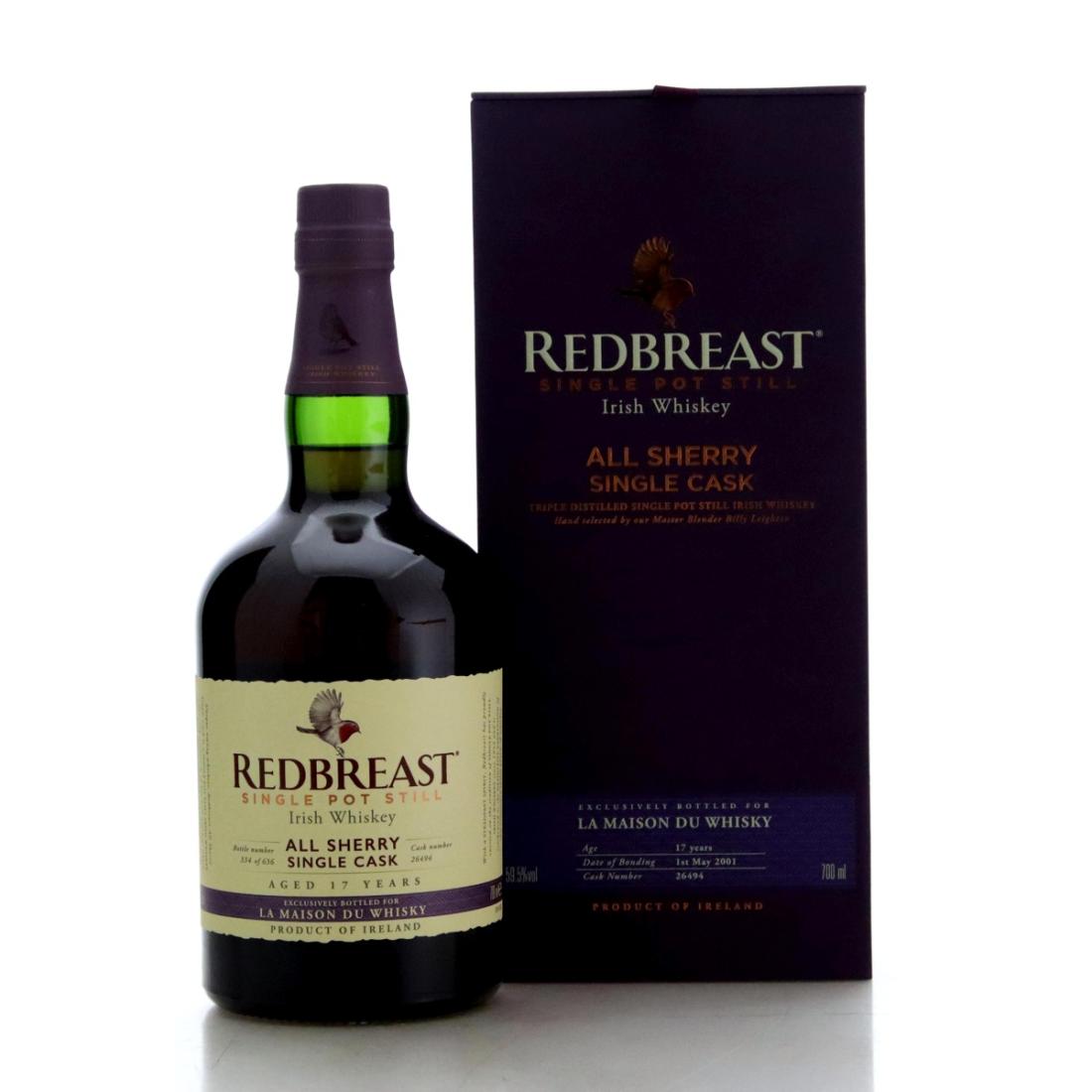 Redbreast 2001 Single Sherry Cask 17 26494