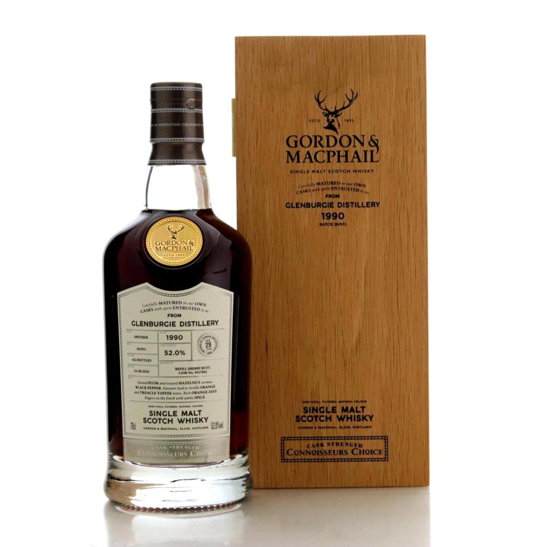Glenburgie 1990 Gordon and MacPhail 29 Year Old Batch 20051