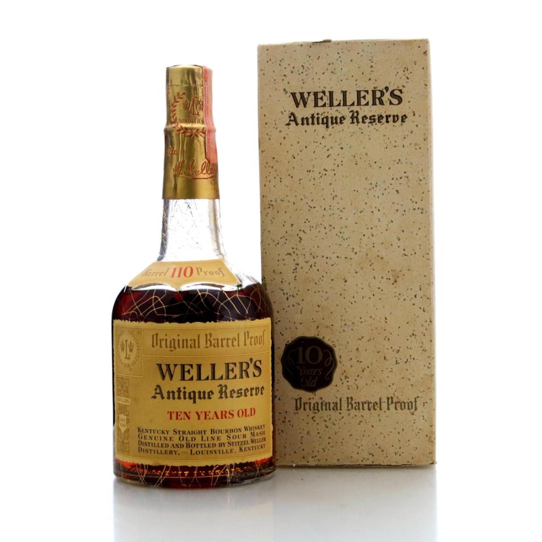 Wellers Antique Reserve 10 Original Barrel Proof Bourbon