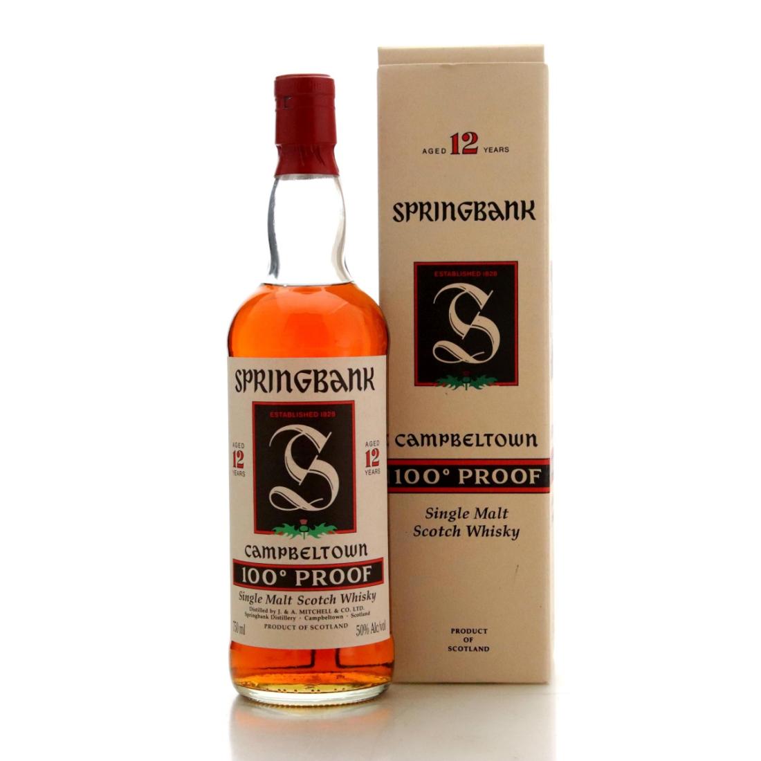 Springbank 100 Proof 12 Green Thistle