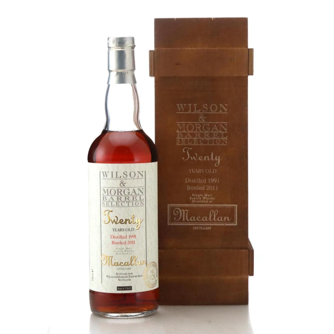Macallan 1991 Wilson Morgan Barrel Selection 20 Year Old