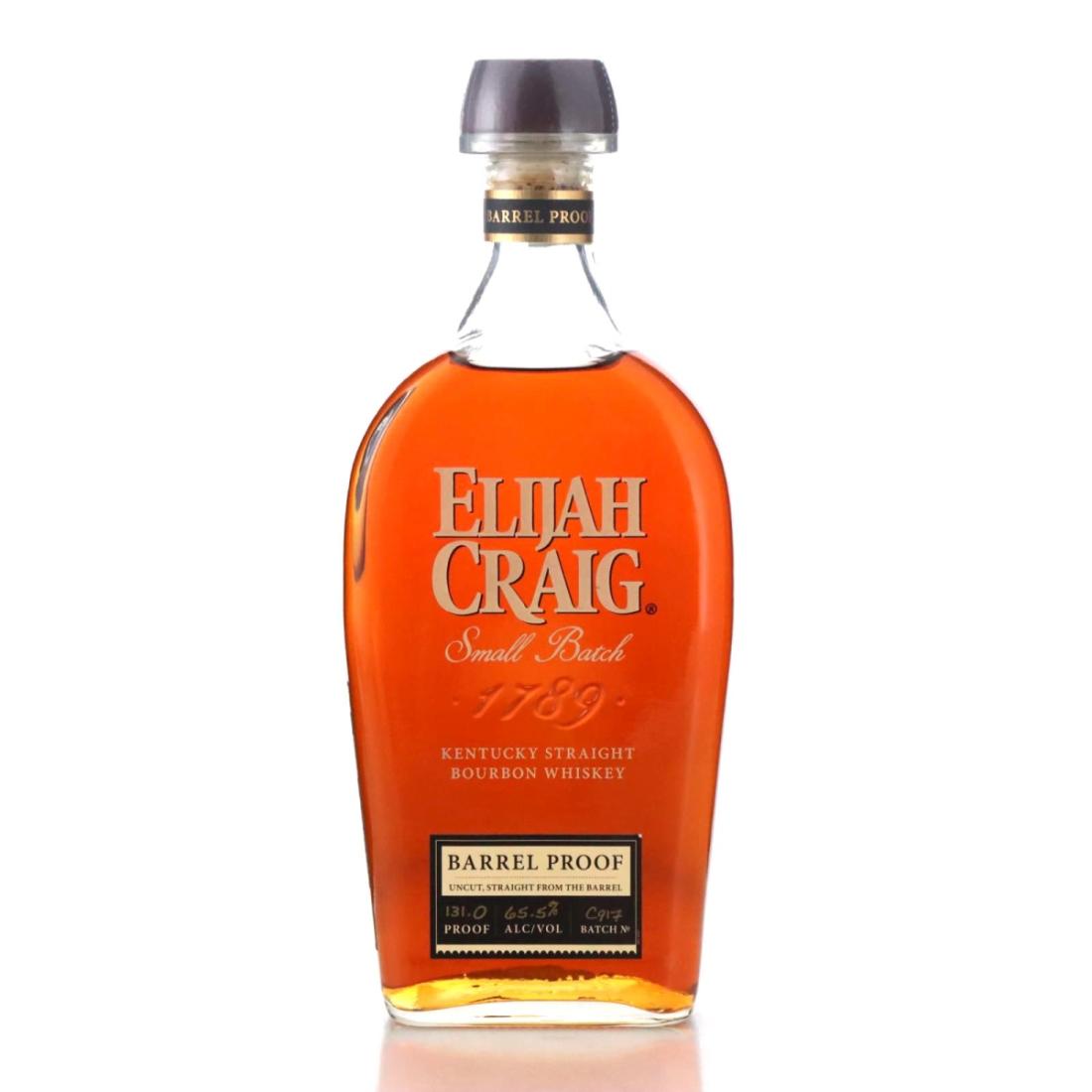 Elijah Craig Barrel Proof Bourbon 2017 Release Batch C917