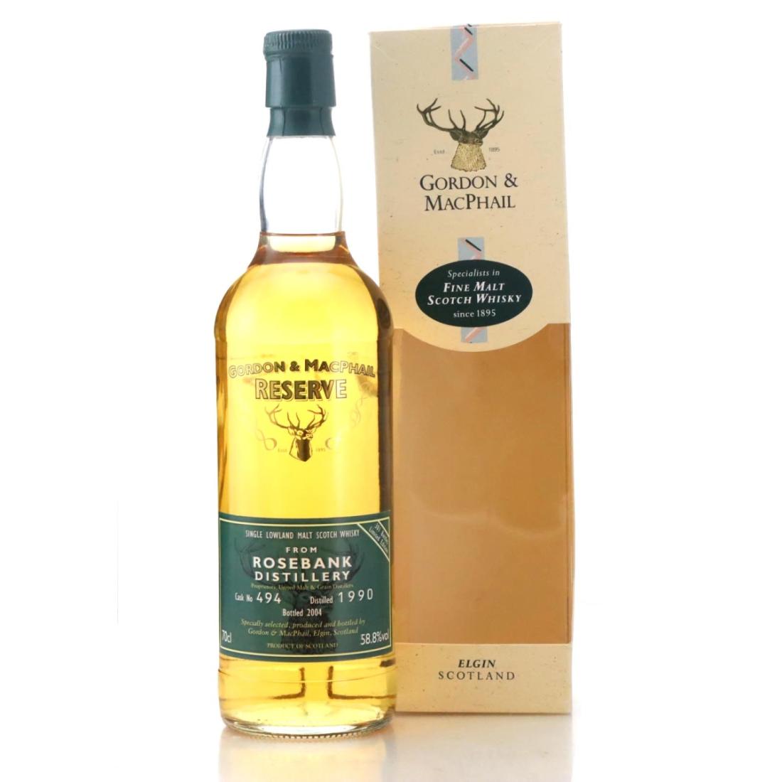 Rosebank 1990 Gordon and MacPhail Reserve
