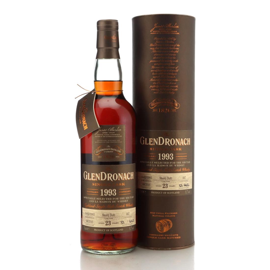 Glendronach 1993 Single Cask 23
